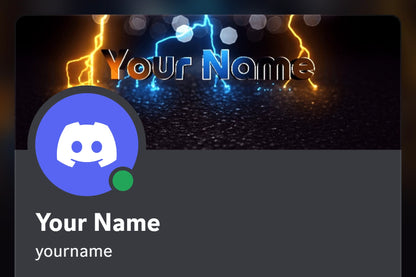Energy Discord profile banner, shown on a Discord profile