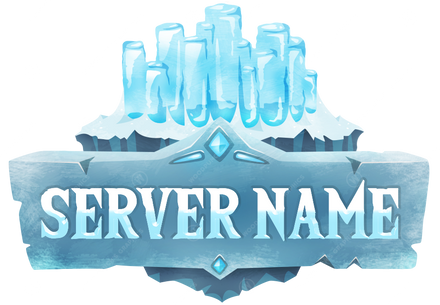 Frozen Minecraft Server Logo