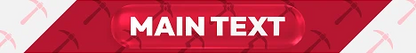 Animated Glasscraft Minecraft Server Banner Red