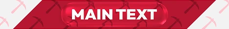 Animated Glasscraft Minecraft Server Banner Red