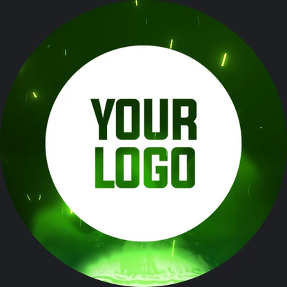 Animated Glitch Discord Server Icon Green — primary gallery design