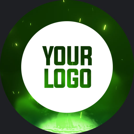 Glitch Discord Server Icon Green — alternate gallery design