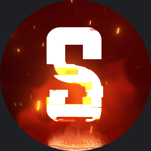 Glitch Discord Server Icon Orange