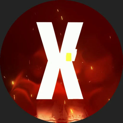 Glitch Discord Server Icon Orange — alternate gallery design