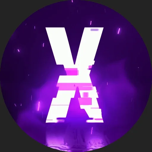 Animated Glitch Discord Server Icon Purple — primary gallery design