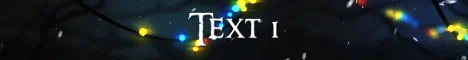 Animated Holiday Minecraft Server Banner