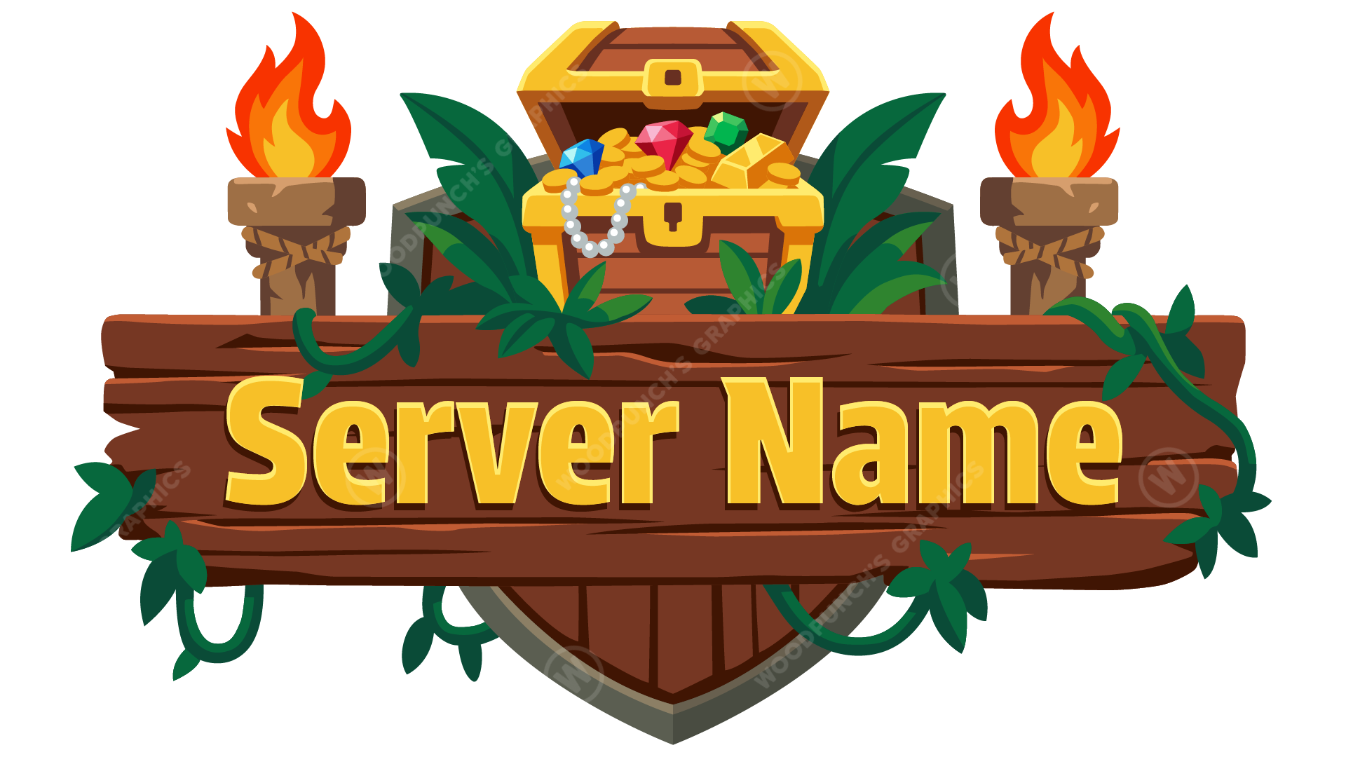 Jungle Minecraft Server Logo