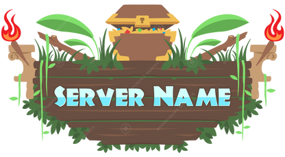 Jungle Treasure - Minecraft Server Logo