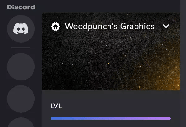 Animated Luster Discord server banner preview