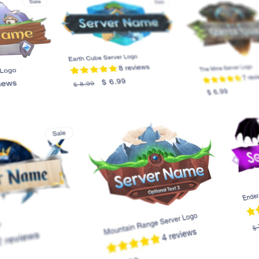 Minecraft Server Logo Maker | Custom PNG Logos