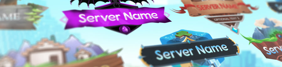 Minecraft Server-Logo-Designs