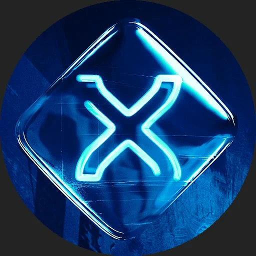 Neon Discord PFP Blue