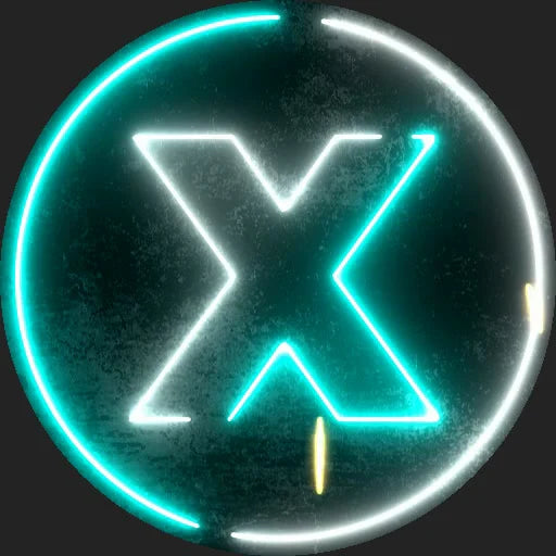 Discord server icon cyan — alternate gallery design