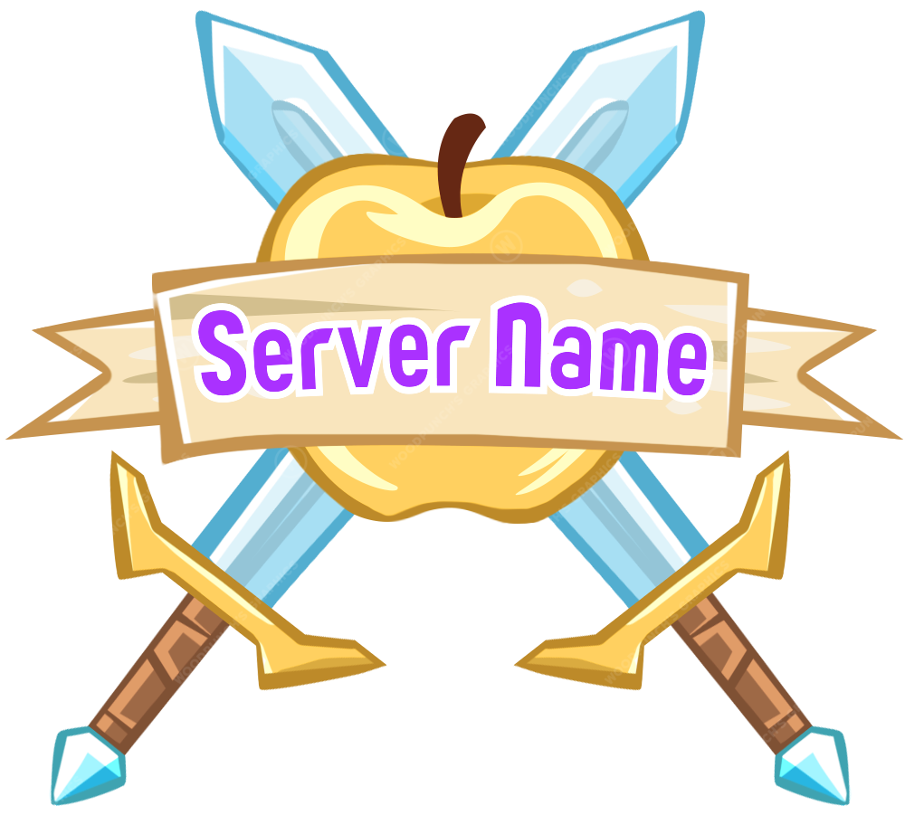 PVP Minecraft Server Logo