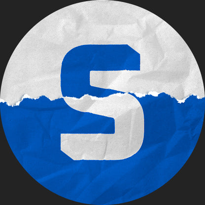 Paper Discord PFP Blue