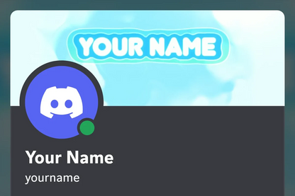 Pastel Discord profile banner, cyan, animated, shown on a Discord profile