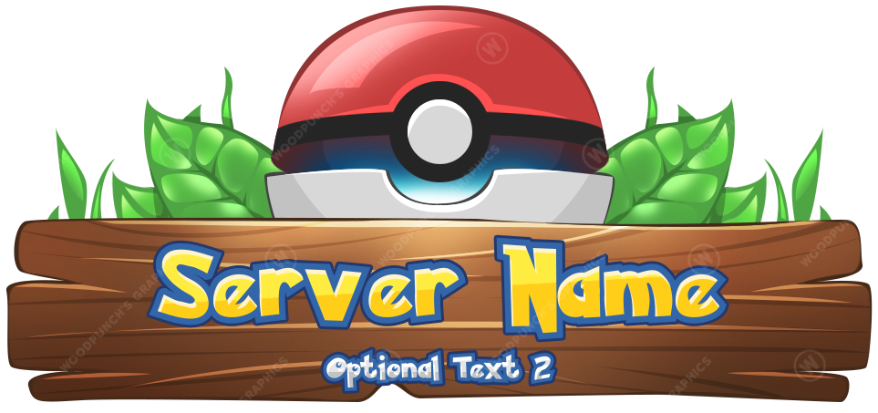 Pixelmon Server Logo optional text