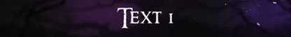 Animated RPG Minecraft server banner — purple colorway