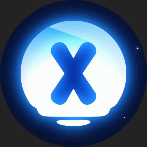 Retro Discord Icon Blue 2