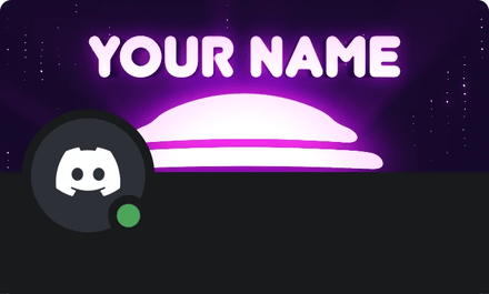Retro Discord Profile Banner — primary gallery design