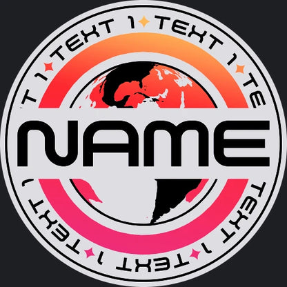 Retro Future Discord PFP Sunrise