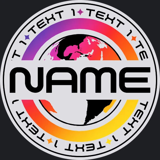 Retro Future Discord PFP Sunset