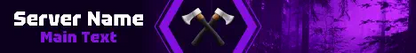 Animated Rust Server Banner Purple