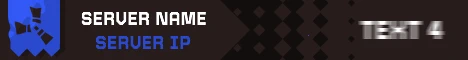 Animated Rust Server Banner Blue