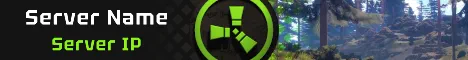 Animated Rust Server Banner Green