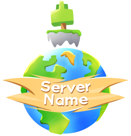 Planet Skyblock - Minecraft Server Logo — primary gallery design