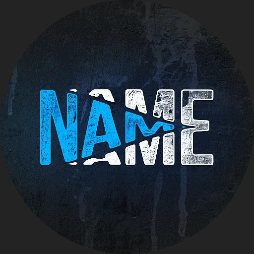 Split Discord profile picture, blue, still preview