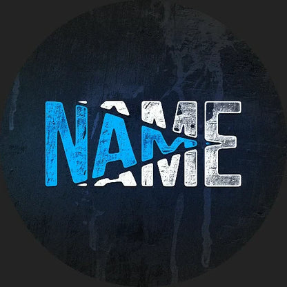 Split Discord profile picture, blue, still preview