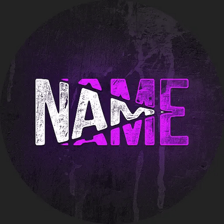 Split Discord PFP Purple — primary gallery design
