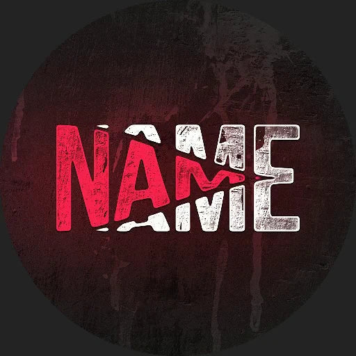 Split Discord profile picture, red, still preview