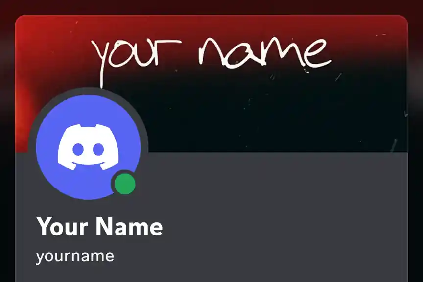 Super 8 Discord profile banner, animated, shown on a Discord profile