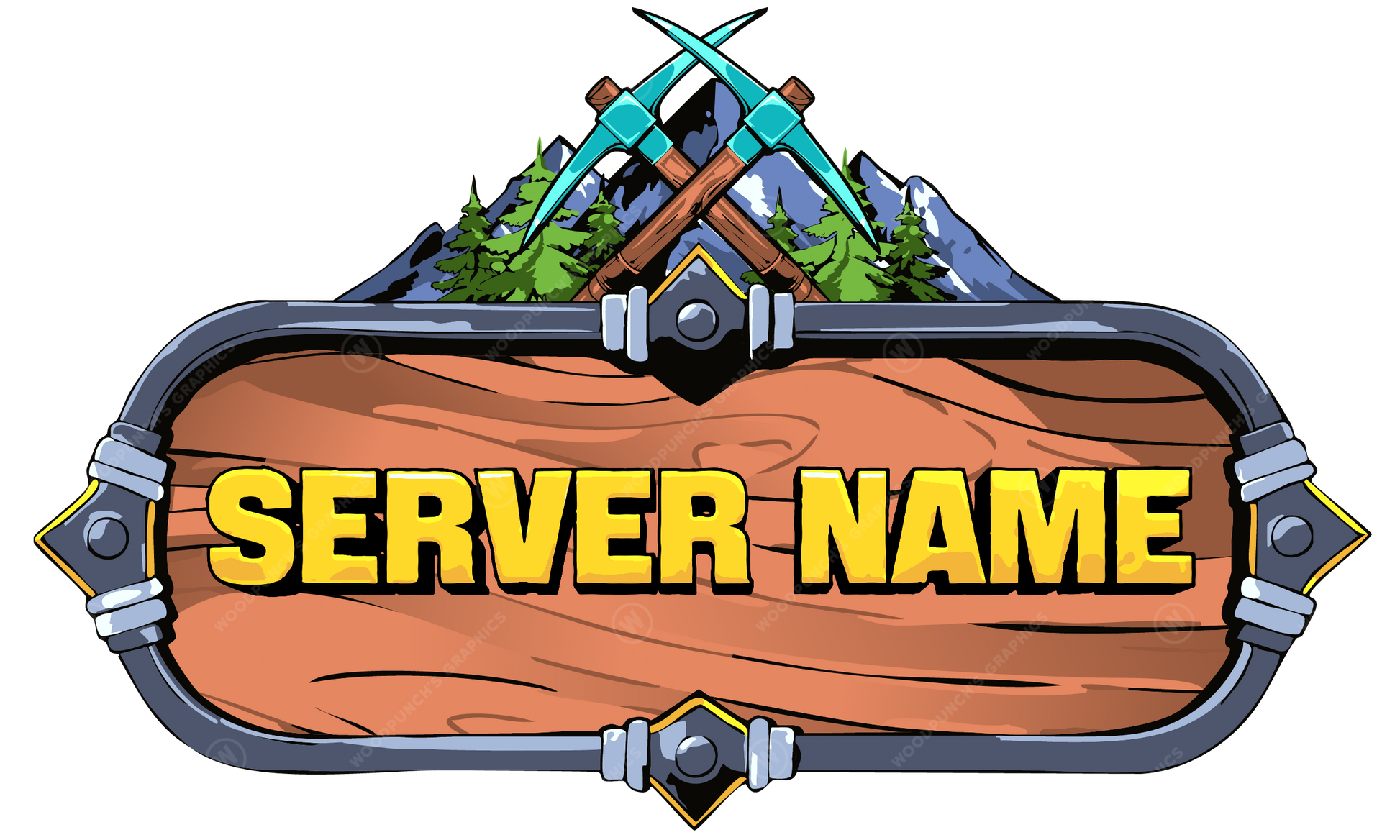 SMP Minecraft Server Logo