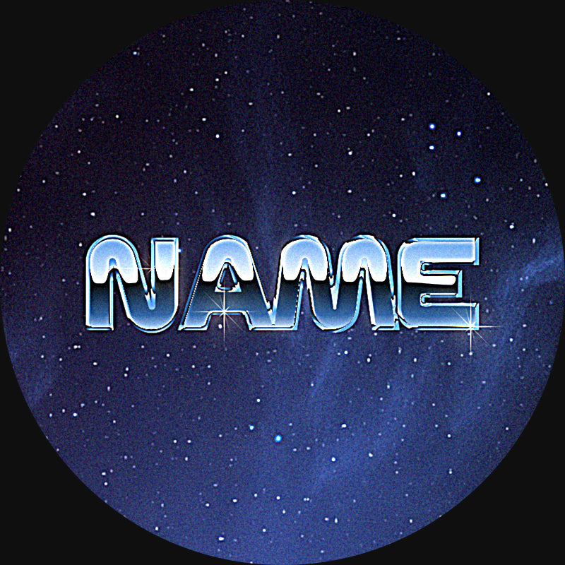 PFP de YouTube Synthwave Retro