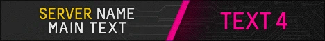 Tech Animierter Server-Banner
