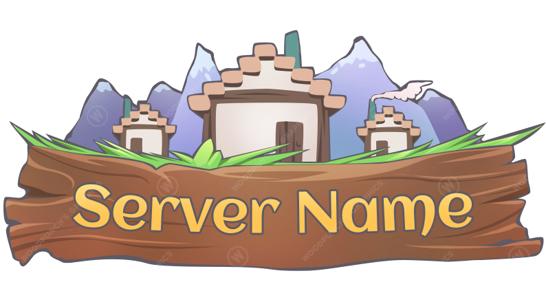 Towny Minecraft Server Logo 2