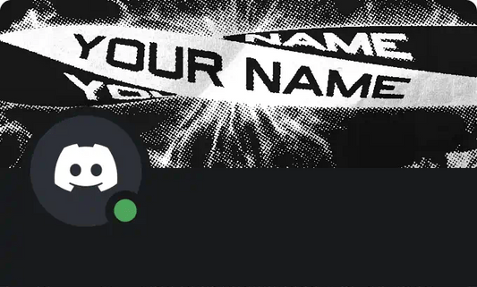 Twisty Discord Nitro Profile Banner Black