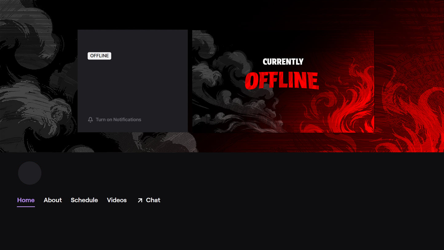 Twitch offline screen