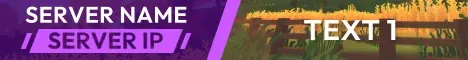 Animated Unturned Server Banner Purple