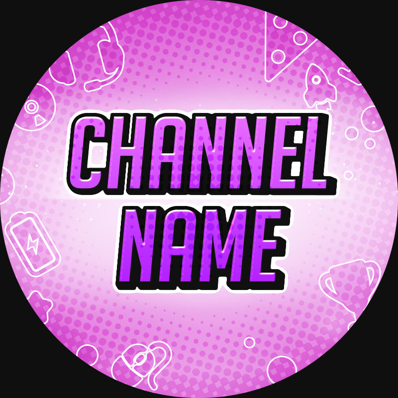 YouTube Gaming PFP Purple