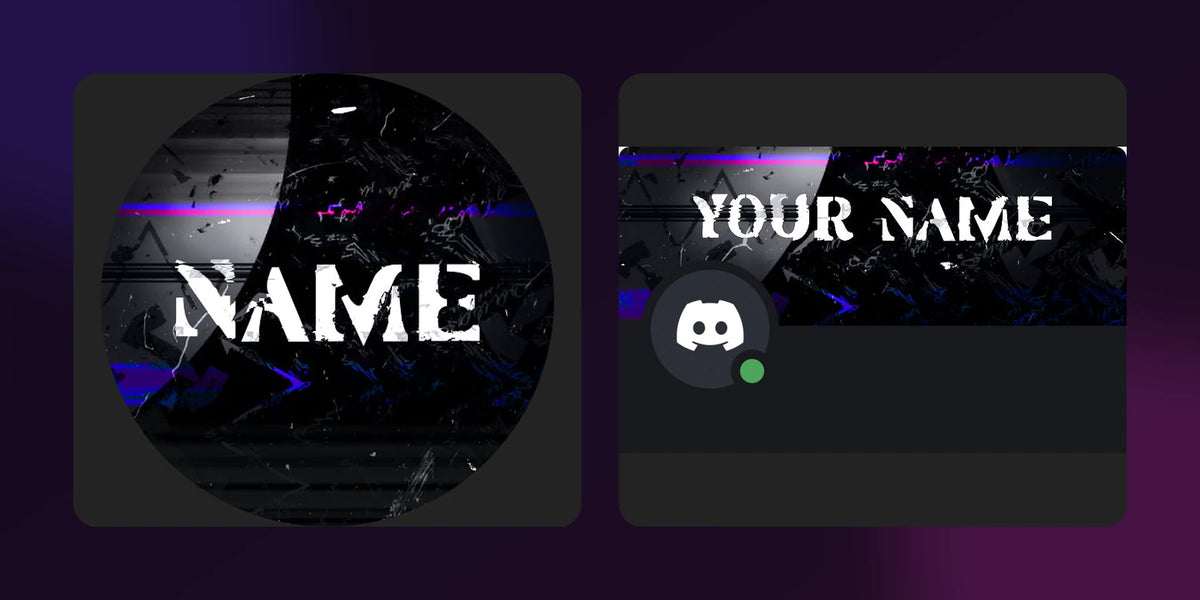 Matching Archive Discord PFP and profile banner displayed side by side
