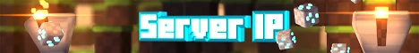Block Explosion animated Minecraft server banner