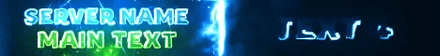 Brilliant Blaze Minecraft server banner