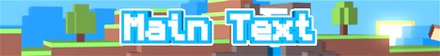 Buzzy Bees animated Minecraft server banner