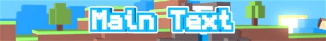 Buzzy Bees animated Minecraft server banner