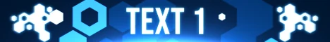 Cyber animated Minecraft server banner