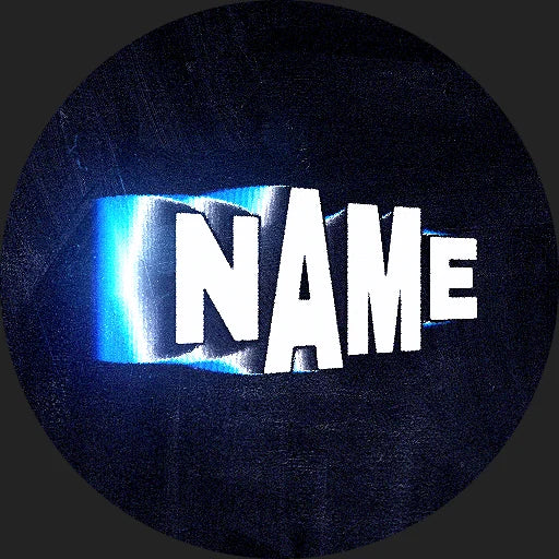 Distortion Field Discord profile picture, blue, still preview